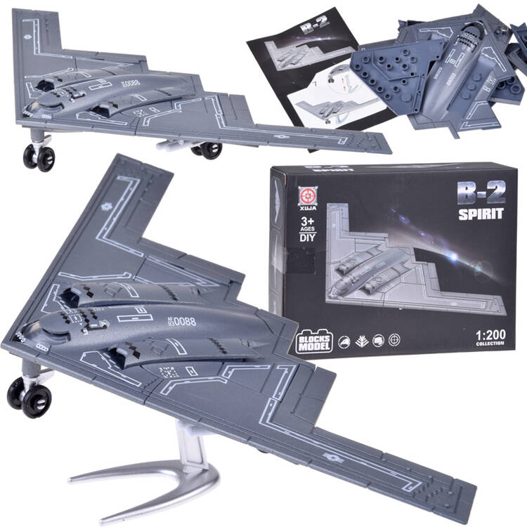 mamido Postav legendárny bombardér B-2 Spirit model Lietadlá 1:200