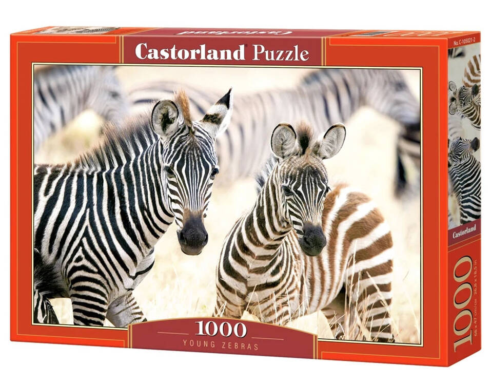 mamido Puzzle 1000 dielikov Mladé zebry
