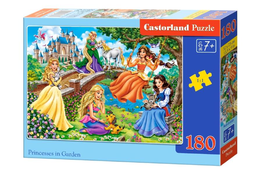 mamido Puzzle 180 dielikov Princeznej v Záhrade