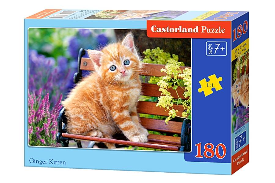 mamido Puzzle 180 dielikov Ryšavé mačiatko