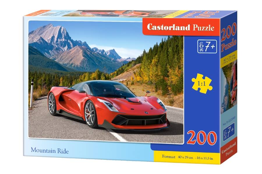 mamido Puzzle 200 dielikov Horskej jazdy
