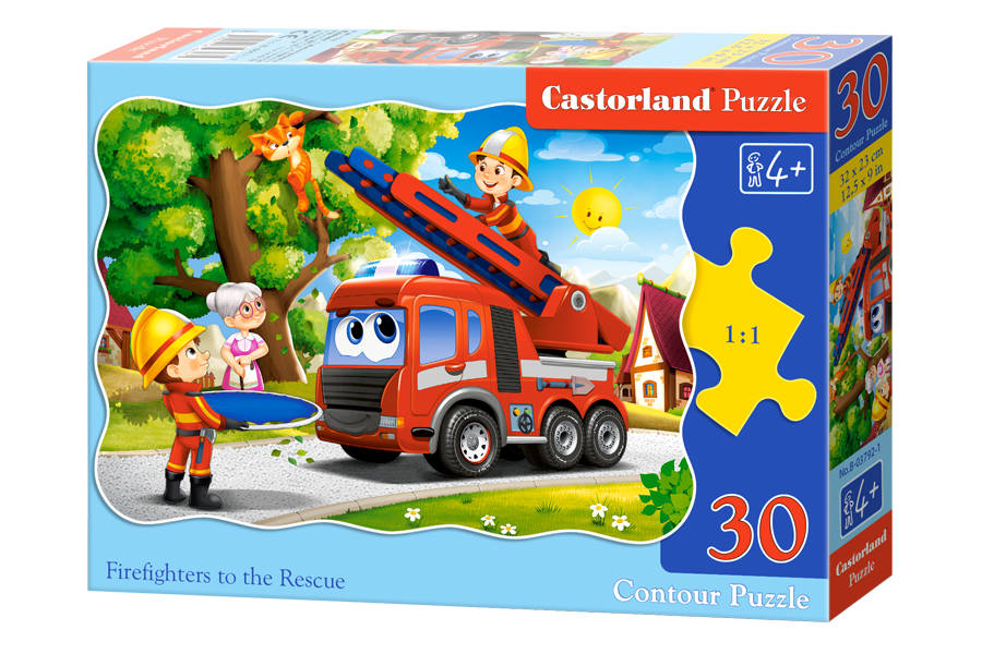 mamido Puzzle 30 dielikov Hasiči v akcii