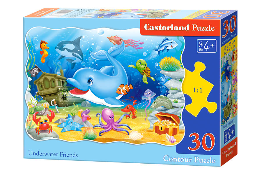 mamido Puzzle 30 dielikov Podmorskí priatelia