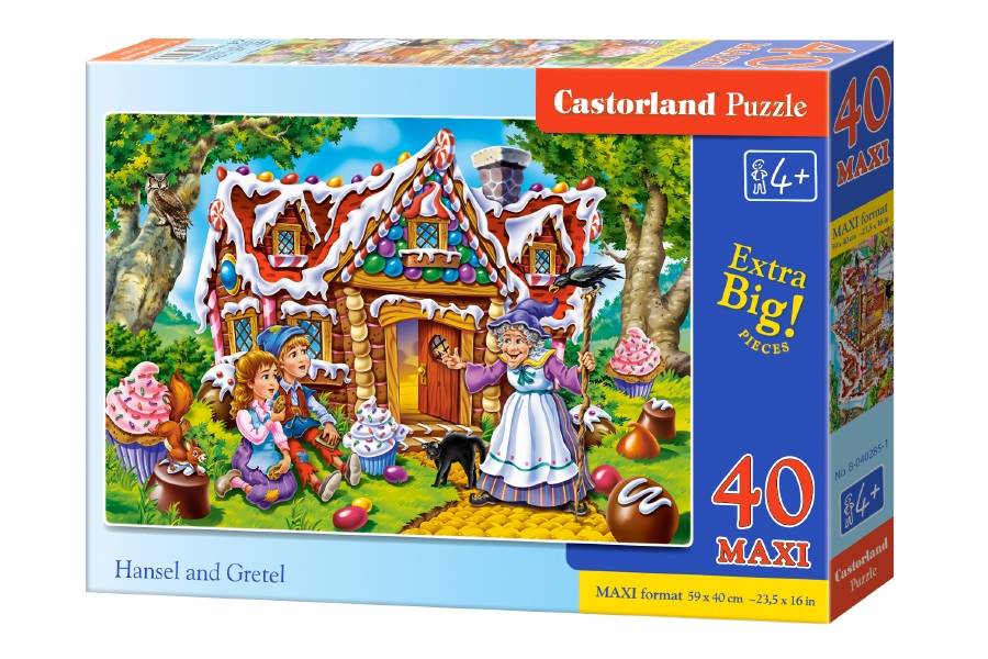 mamido Puzzle 40 dielikov MAXI Janko a Marienka