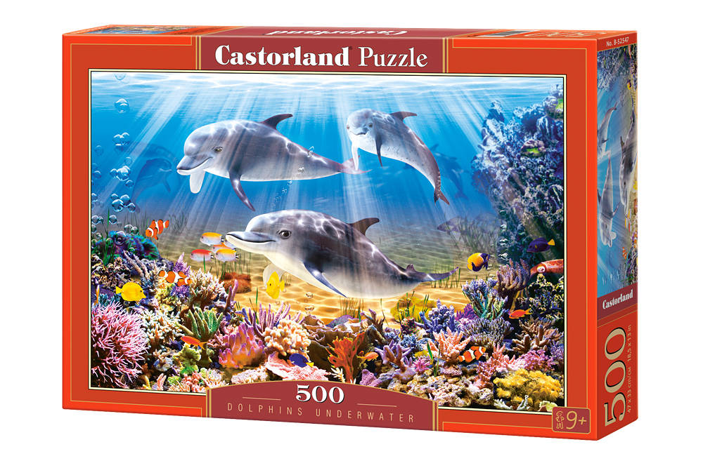 mamido Puzzle 500 dielikov Delfíny pod vodou