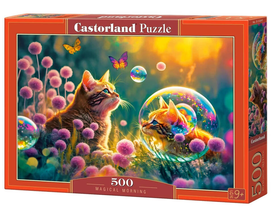 mamido Puzzle 500 dielikov Magické ráno s mačkami