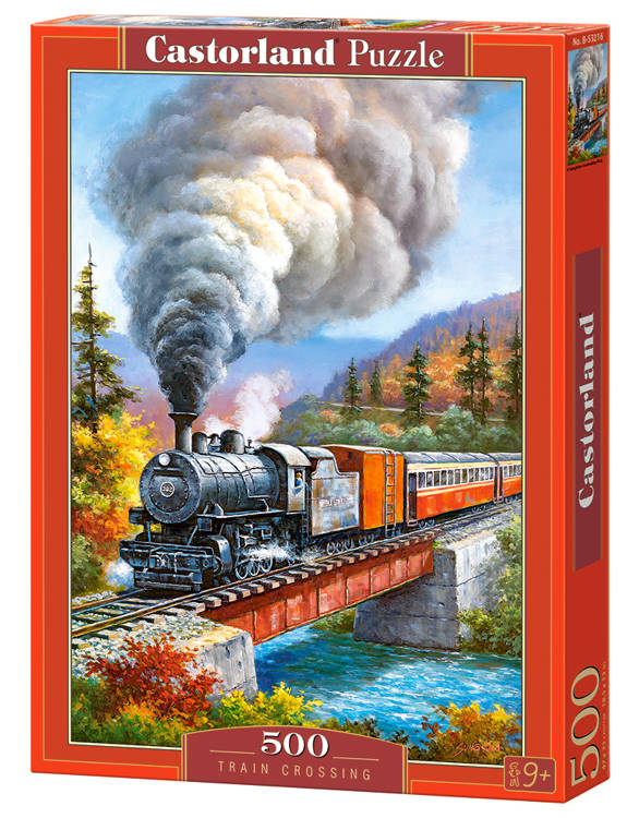 mamido Puzzle 500 dielikov Železničný prejazd