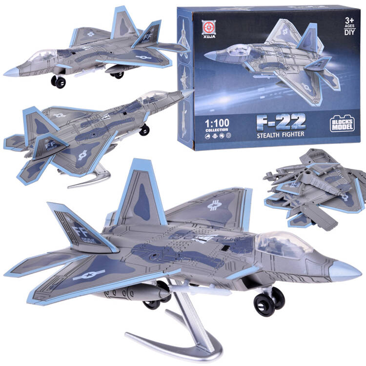 mamido Sada stavebnice stíhačka model F-22 v mierke 1:100