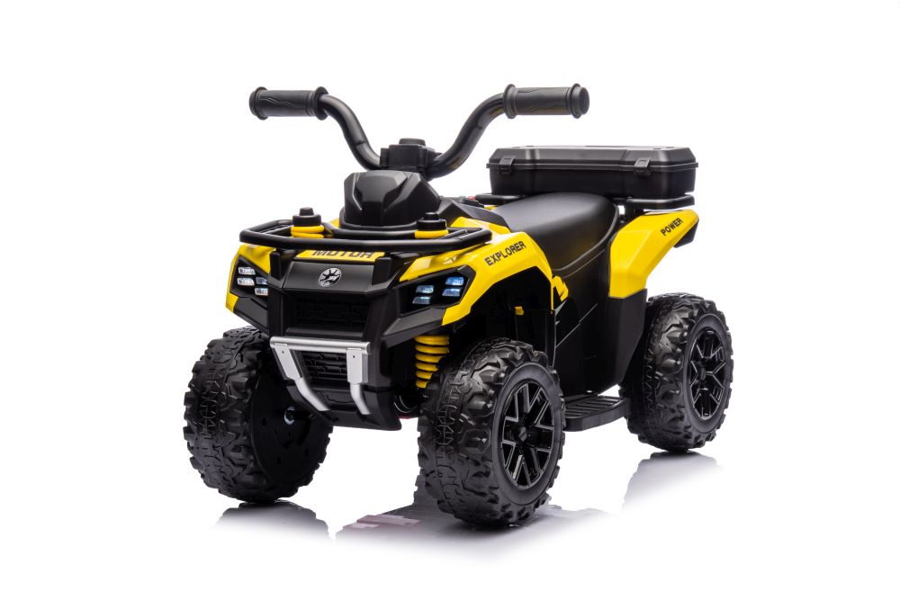 mamido Detská elektrická štvorkolka GTS1155 žltá