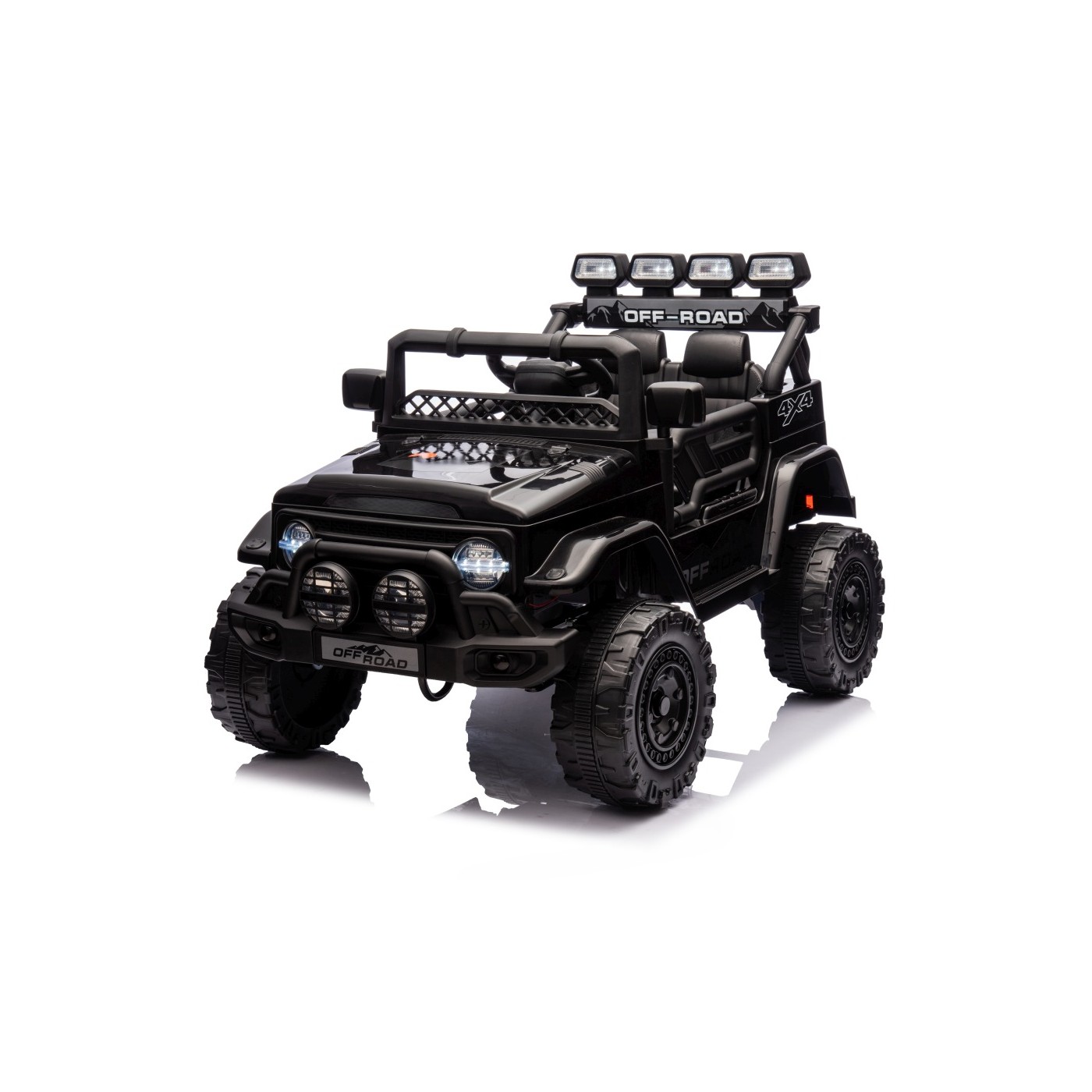 Elektrické autíčko Off-Road Climber 4x4 čierne