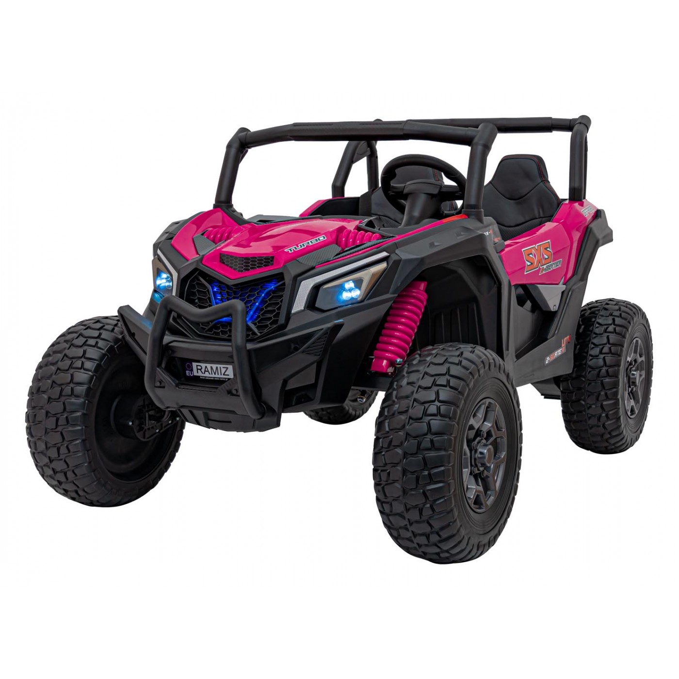 mamido Elektrické autíčko Buggy UTV X3 Off-Road 4x4 24V ružové