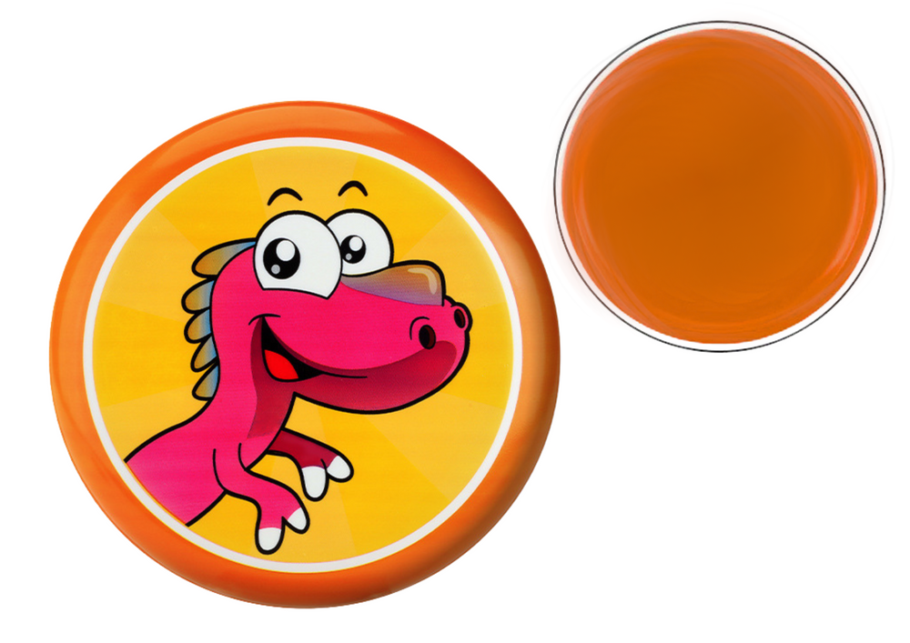 mamido Lietajúci disk Frisbee dinosaurus oranžový