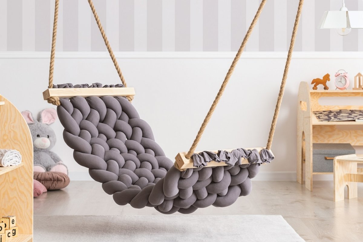 Hojdacia sieť TMAVO ŠEDÁ