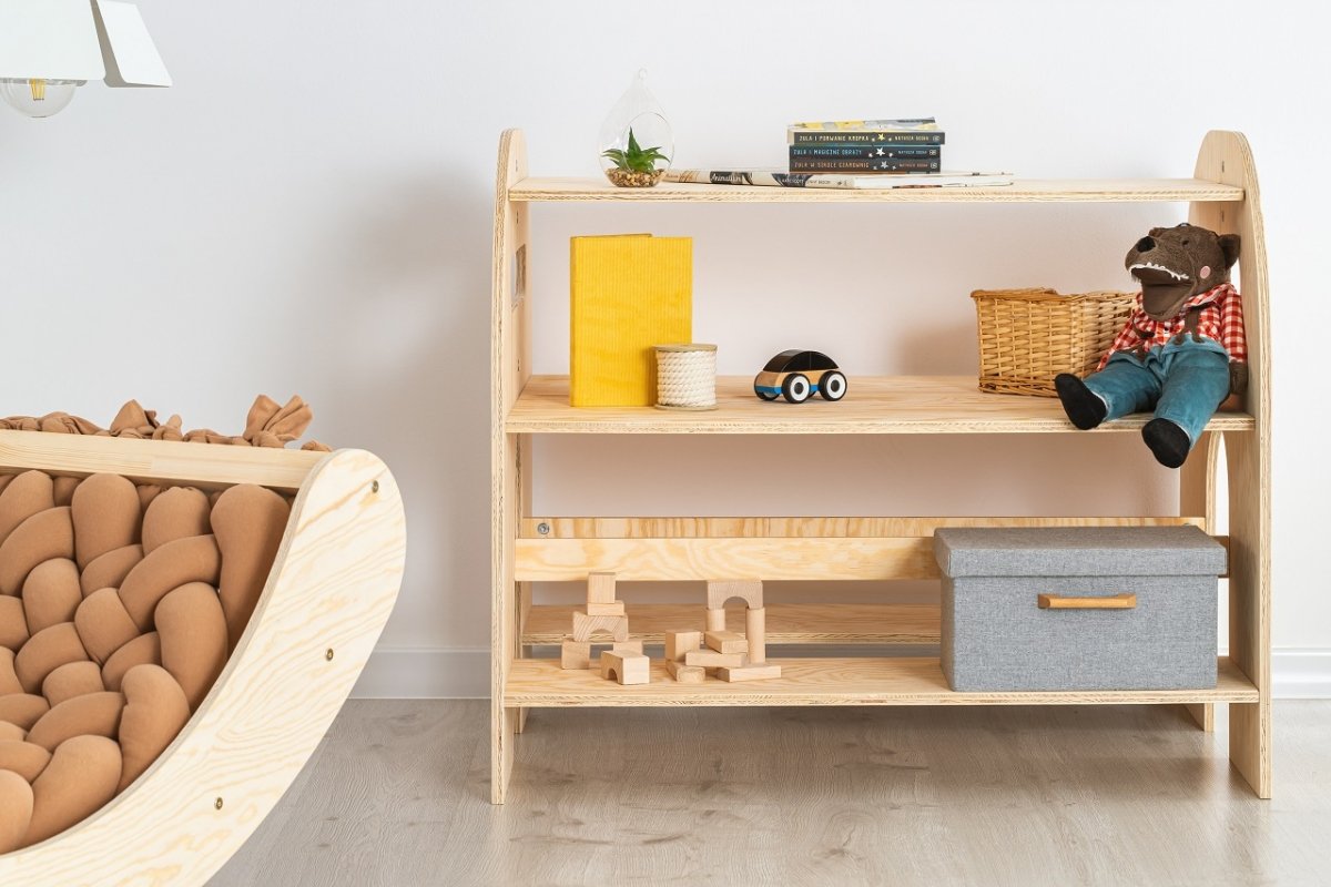 ADEKO  MUNDO RG Detský regál domček ADEKO