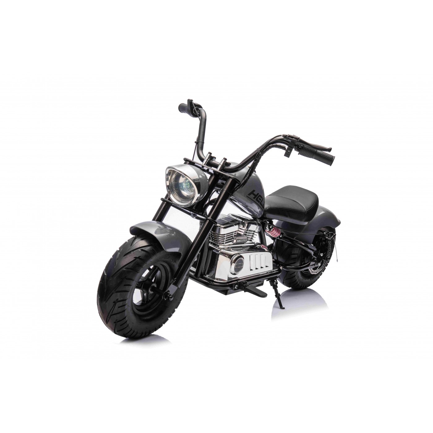 mamido Detská elektrická motorka Chopper Warrior 36V čierna