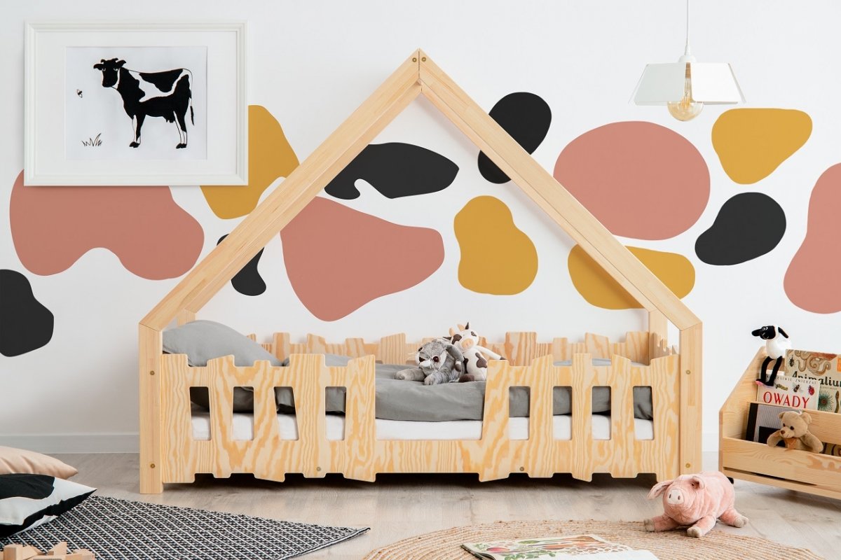 ADEKO GATO Detská posteľ domček ADEKO Rozměry: 80 x 140 cm
