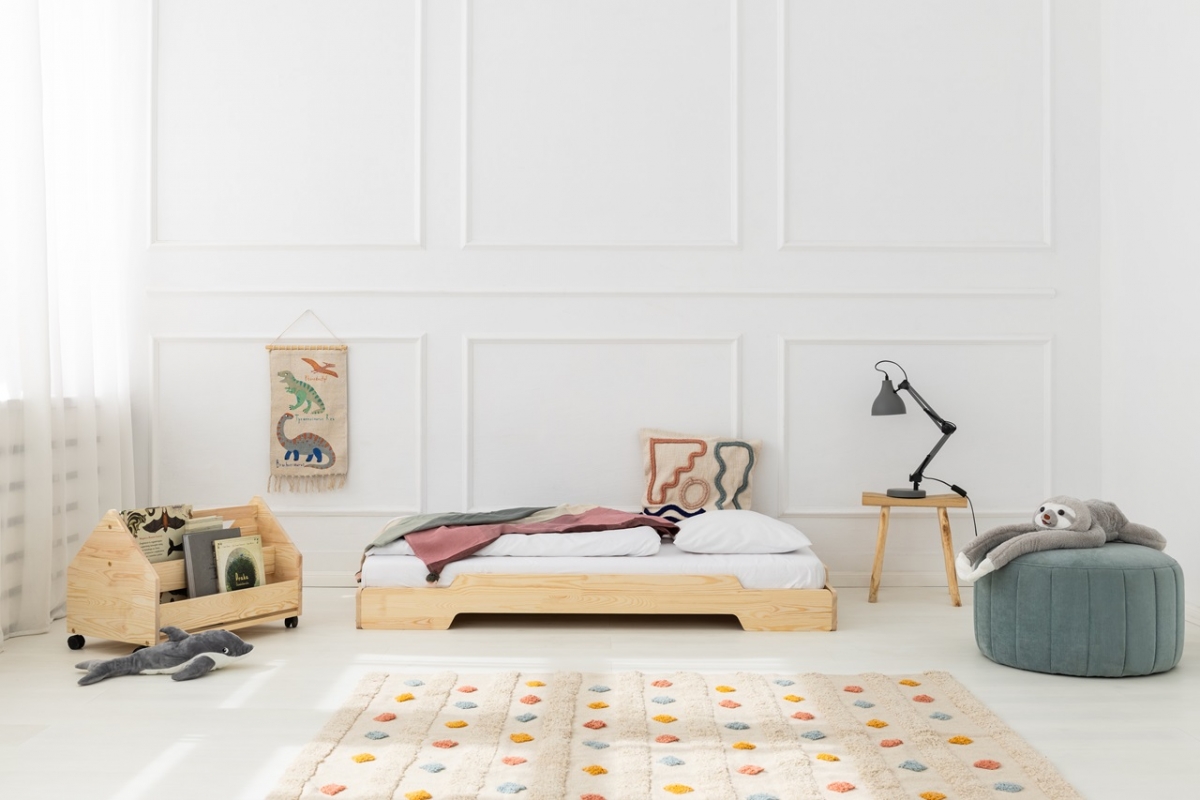 ADEKO ADEKO TALO 1 Detská drevená posteľ Rozměry: 90 x 200 cm