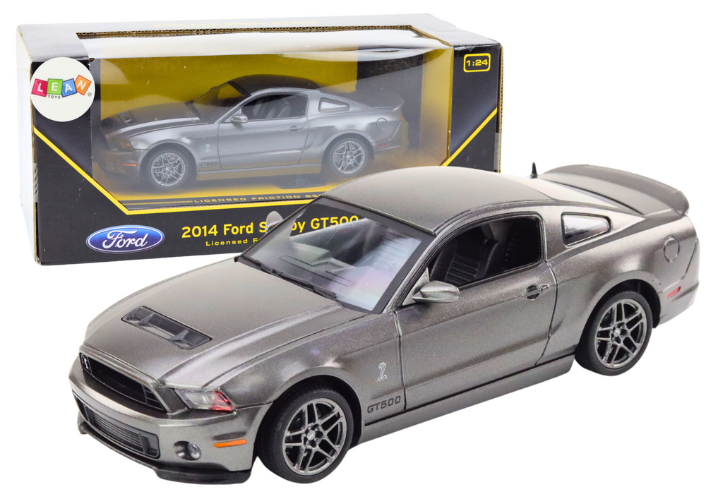 mamido Autíčko Ford Shelby GT500 1:24 strieborné