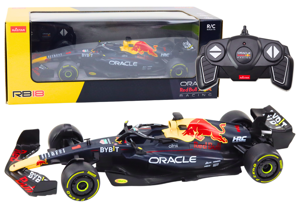 mamido Formula na diaľkové ovládanie RC Ferrari F1-75 1:18 čierna