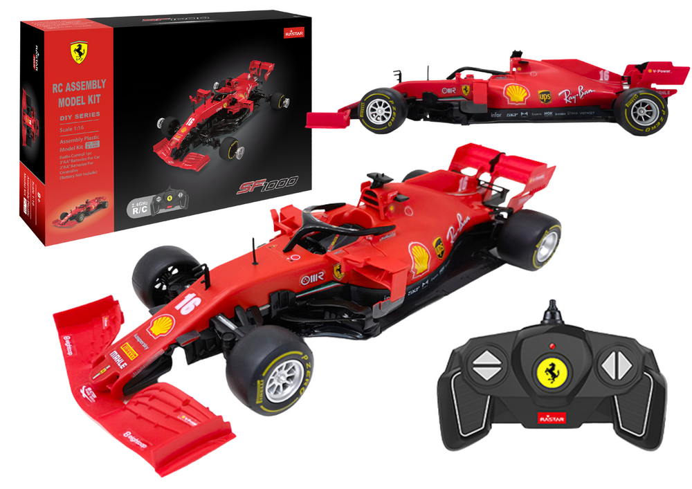 RASTAR Stavebnica Ferrari SF1000 na diaľkové ovládanie 1:16 Rastar červené