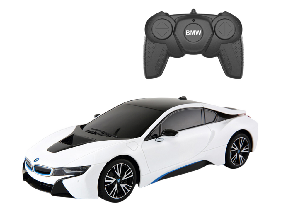 RASTAR  Auto na diaľkové ovládanie RC BMW i8 1:18 Rastar biele