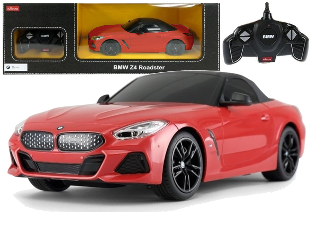 RASTAR  Auto na diaľkové ovládanie RC BMW Z4 Roadster 1:18 Rastar červené