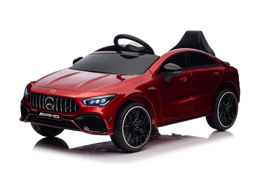 Mamido Mamido Elektrické autíčko Mercedes CLA 45s AMG 4x4 lakované červené