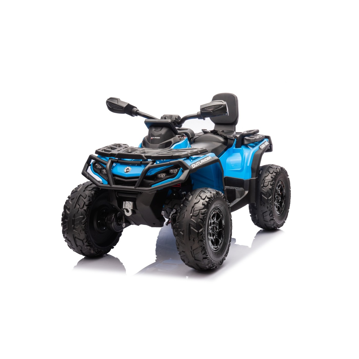Detská elektrická štvorkolka Can-Am Outlander ATV 4x200W modrá