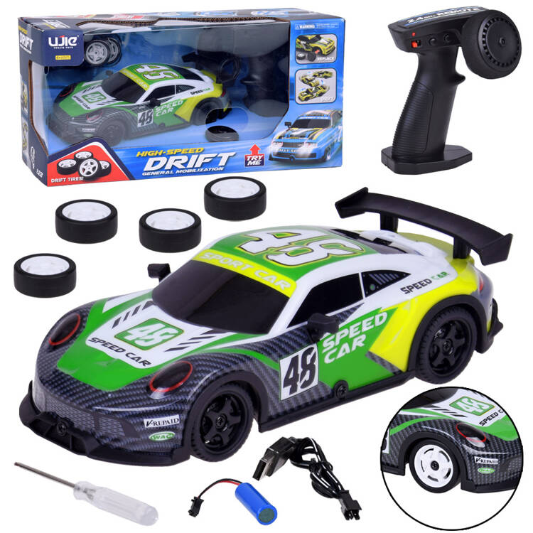 mamido Super závodné auto na diaľkové ovládanie RC 1:22 zelené