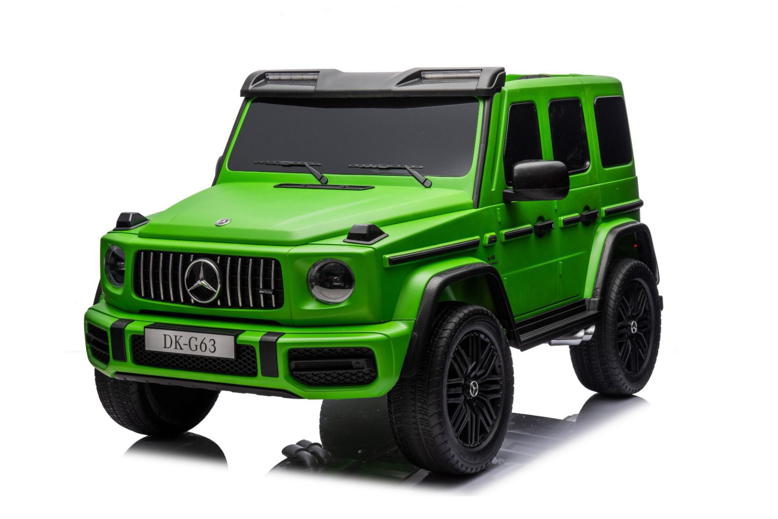 Mamido Mamido Elektrické autíčko Mercedes G63 AMG 2x24V 4x200W XXL lakované zelené