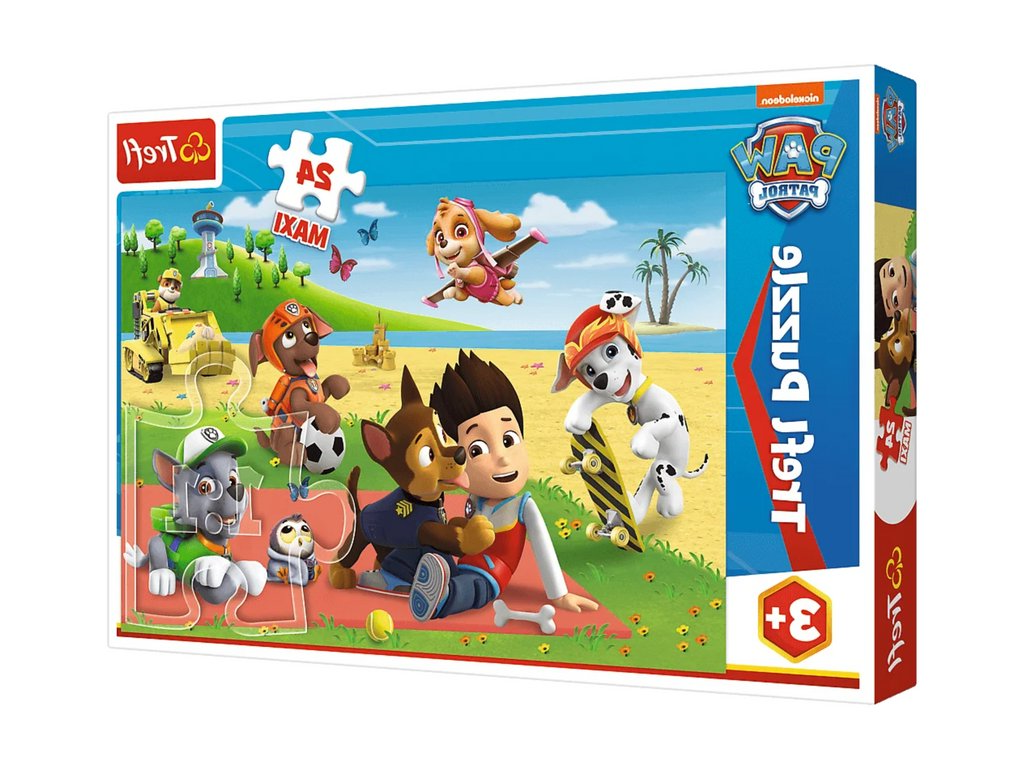 mamido Puzzle 24 dielikov Maxi Tlapková Patrola Hry na deke Trefl 14348