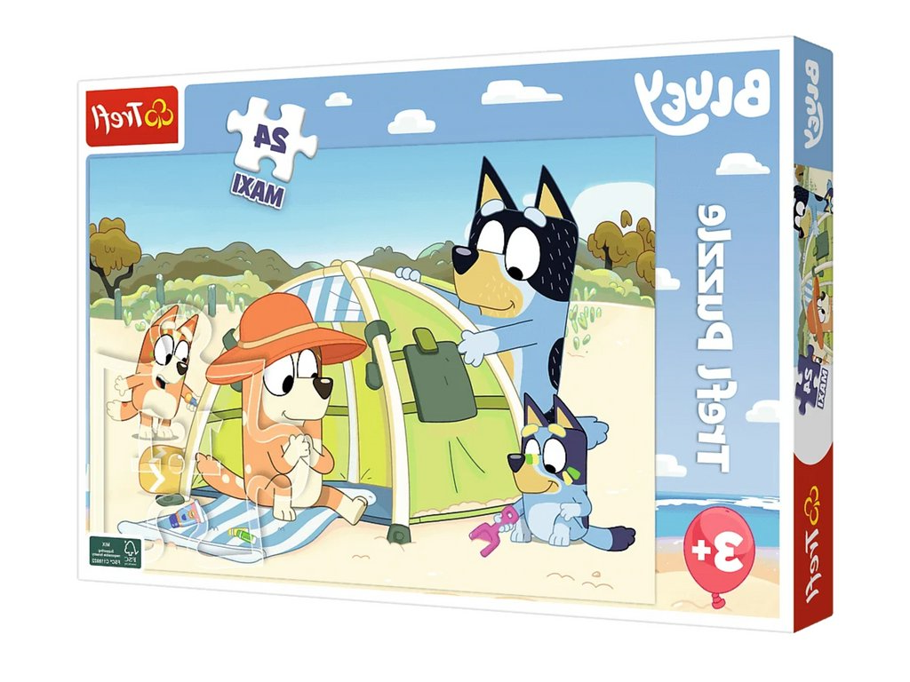 mamido  Puzzle 24 dielikov Maxi Úžasný deň Bluey Trefl 14357