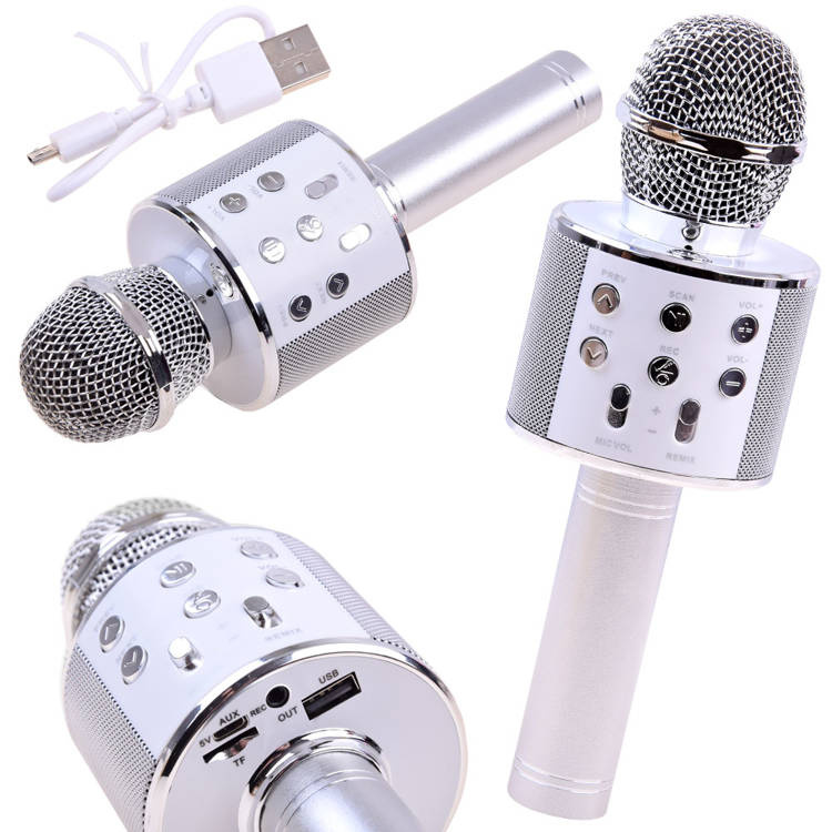 mamido Bezdrôtový karaoke mikrofón reproduktor IN0136