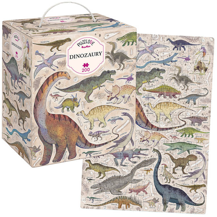 mamido CzuCzu Puzzlove Dinosaury 200 dielikov ZA4604
