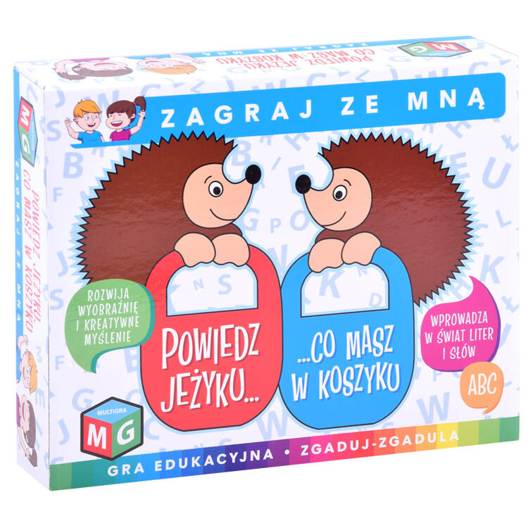 mamido Edukatívna hra Povedz ježku hádanky GR0393