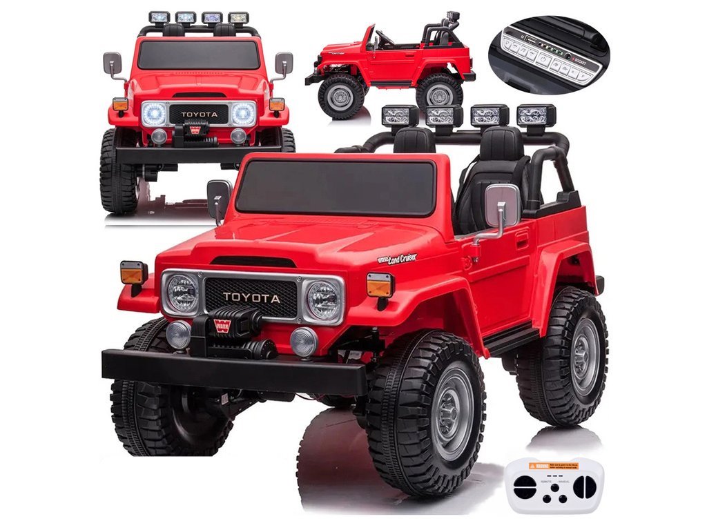 mamido Elektrické autíčko 2miestne Toyota Land Cruiser PA0285