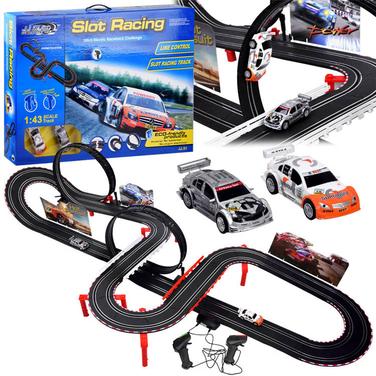mamido Extra dlhá závodná autodráha 912 cm RC0584