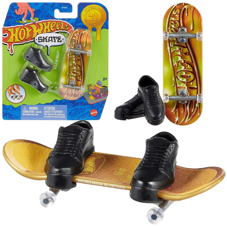mamido Hračka Finger Skateboard Hot Wheels - zábava pre Malého Skateře ZA6001