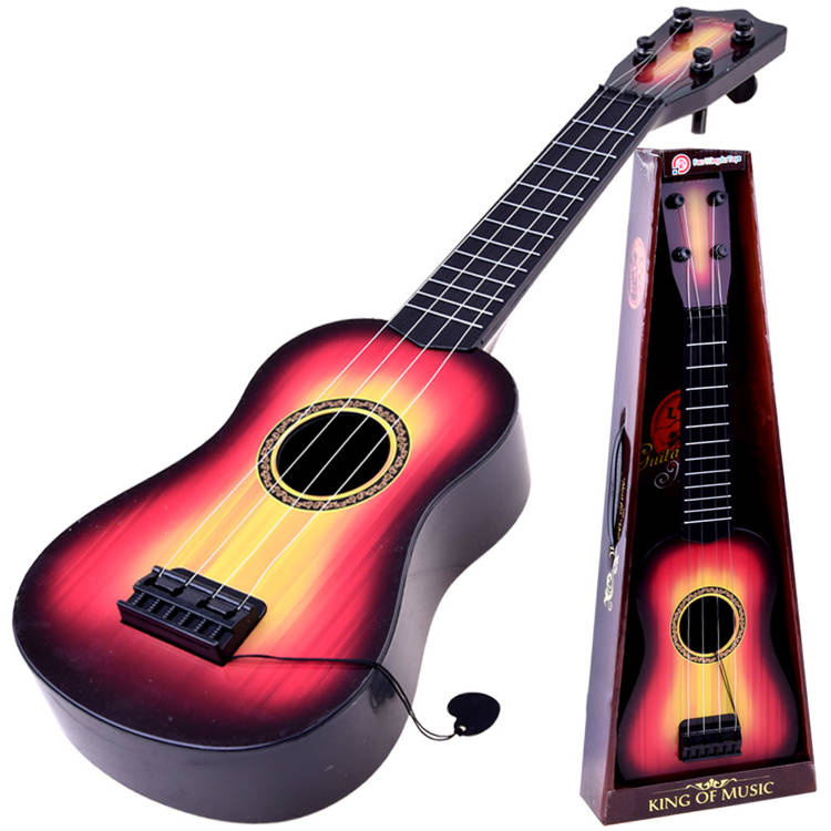 mamido Hračka gitara kovové struny + trsátko IN0095