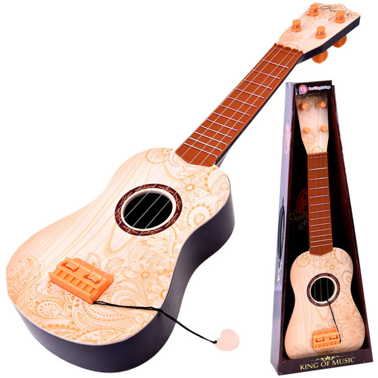 mamido Hračka gitara kovové struny + trsátko IN0095