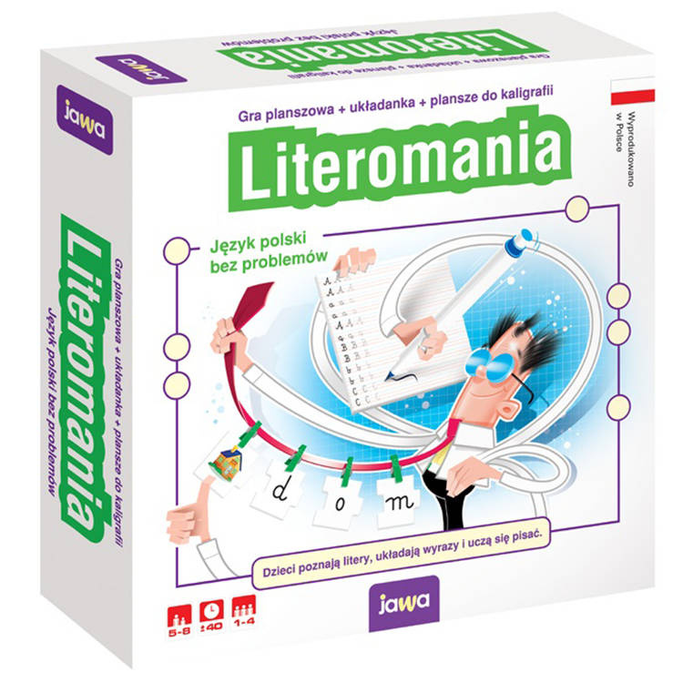 mamido Jawa Edukačná stolná hra LITEROMANIA GR0557