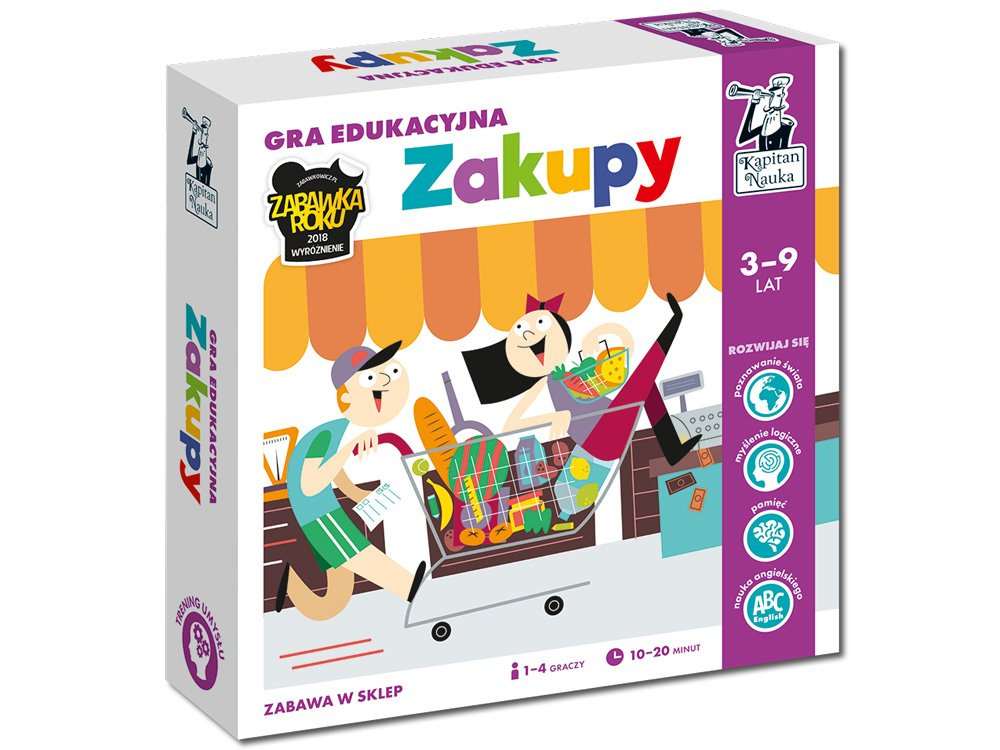 mamido Kapitan Náuka Edukačná hra Nákupy GR0488