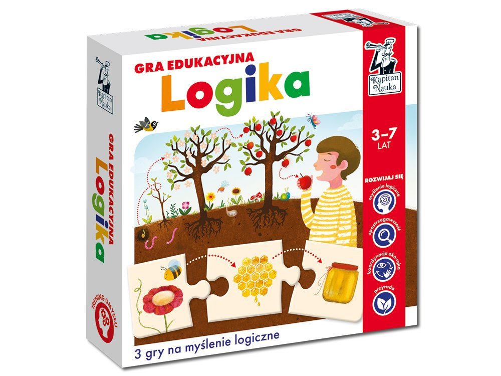 mamido Kapitan Náuka Logika Edukačná hra GR0474