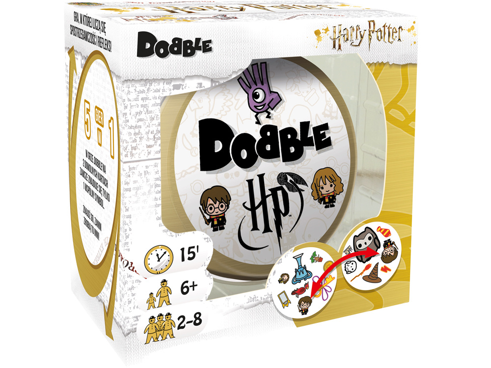 mamido Kartová hra Dobble Harry Potter – okrúhle herné karty GR0772