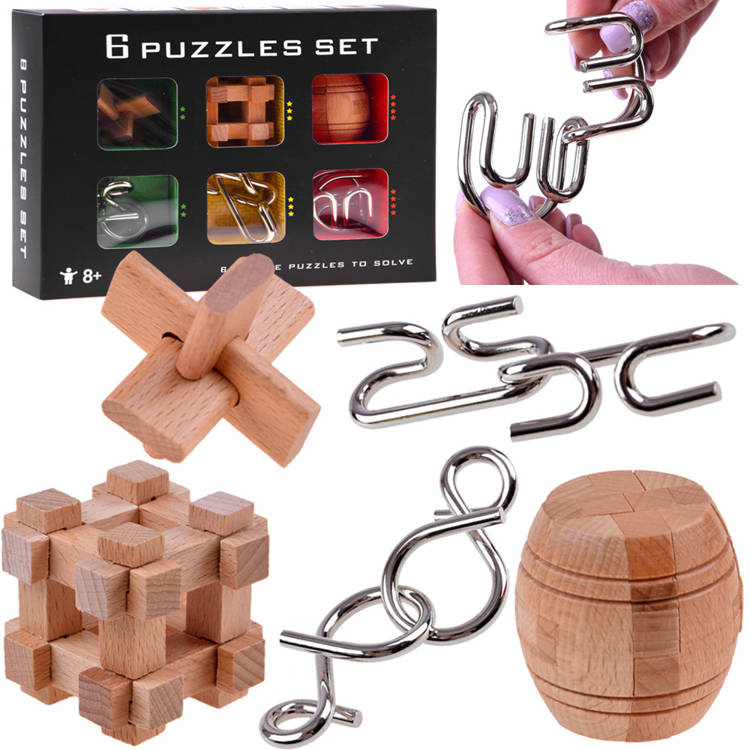 mamido Logické hlavolamy Skladačka puzzle ZA4441