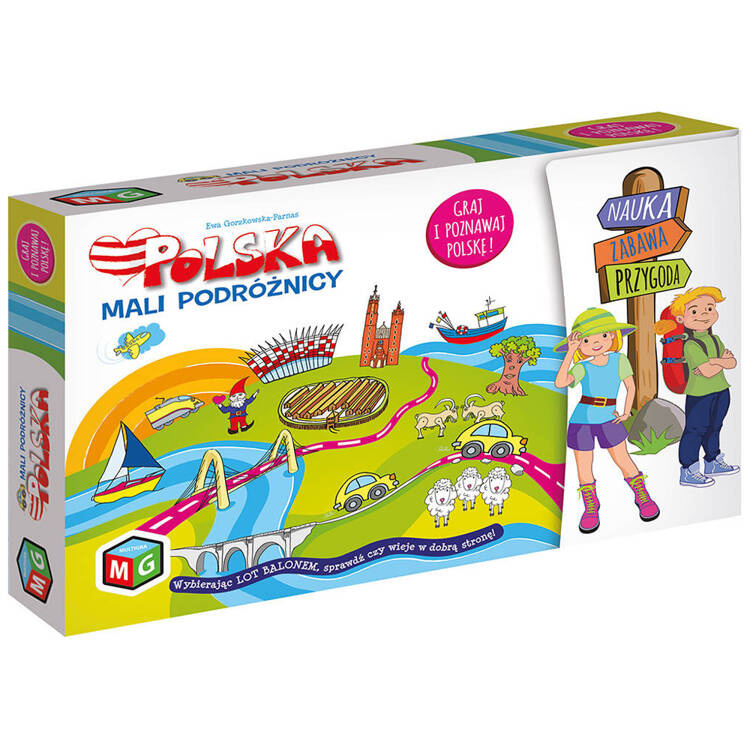 mamido Malí cestovatelia - Poľská vzdelávacia hra GR0292