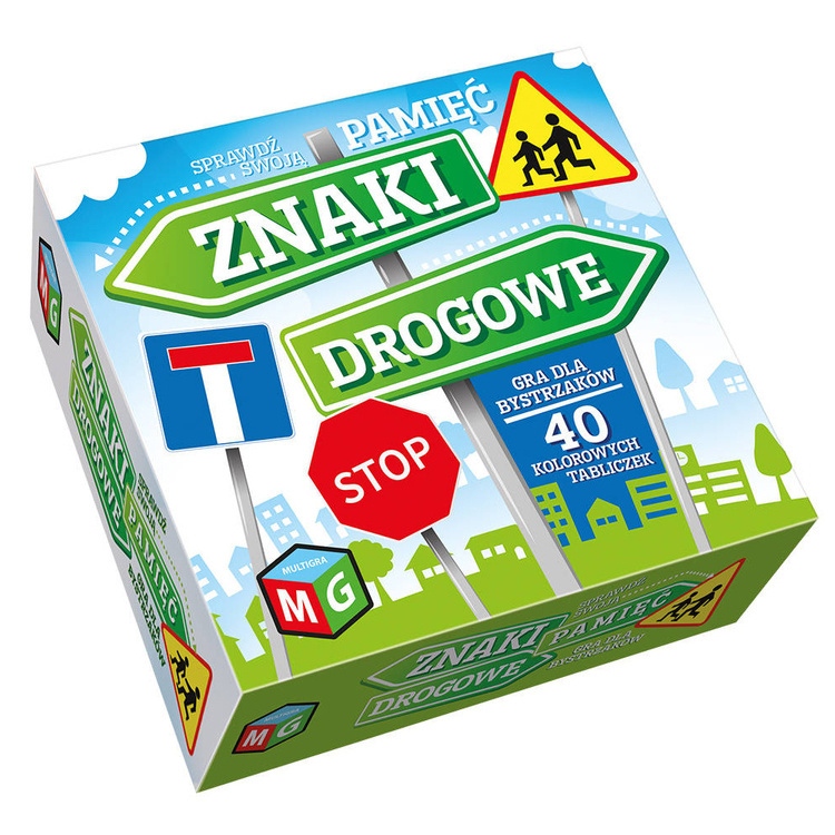 mamido Multigra Hra pexeso Dopravné značky otestuj svoju pamäť GR0717