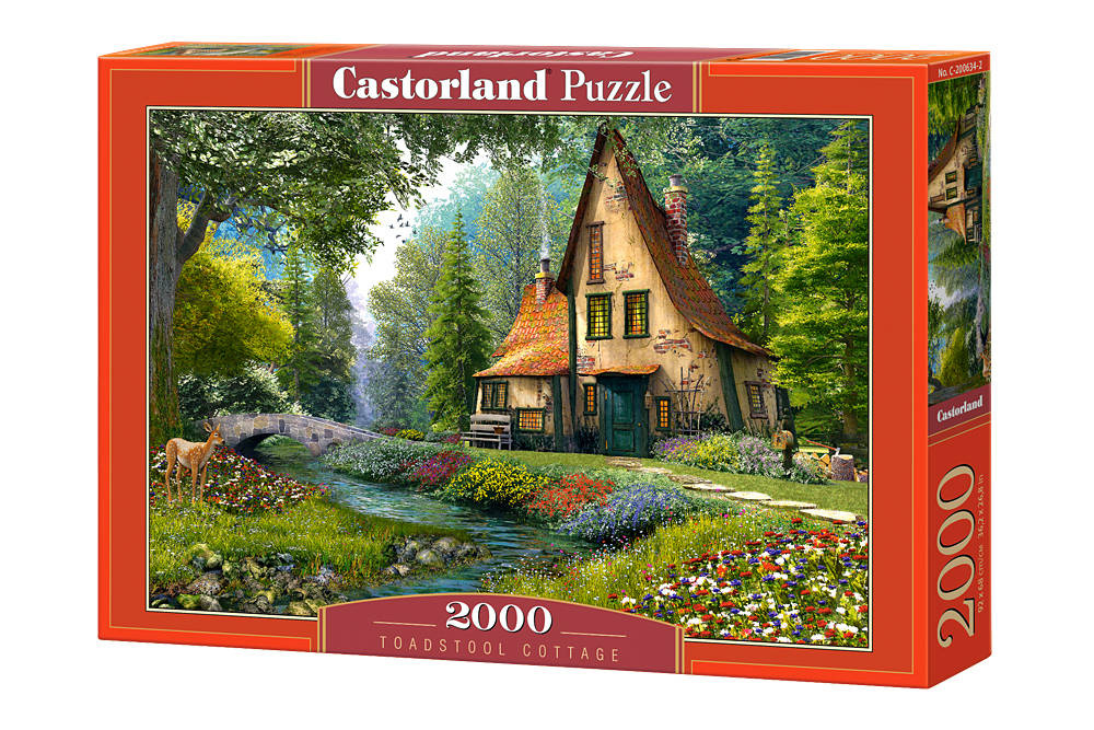 mamido Puzzle 2000 dielikov Toadstool Cottage