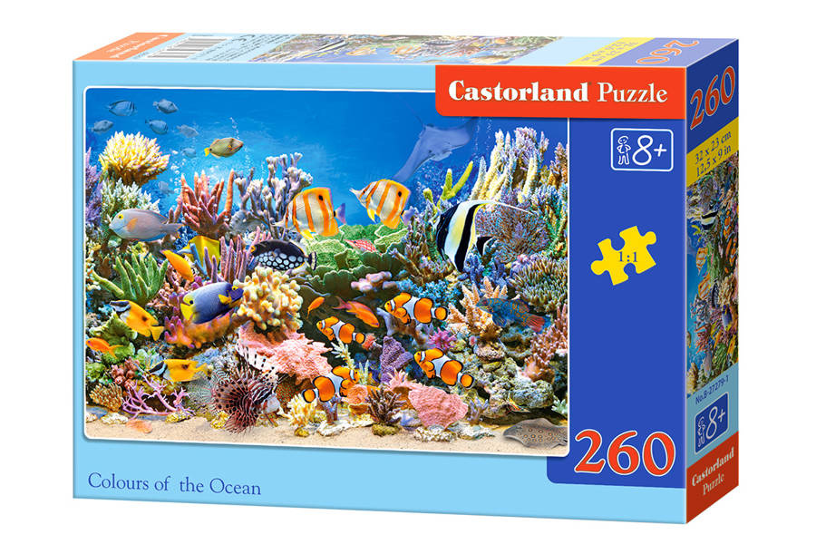 mamido Puzzle 260 dielikov Farby oceánu