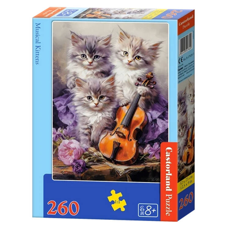 mamido Puzzle 260 dielikov Hudobné mačiatka